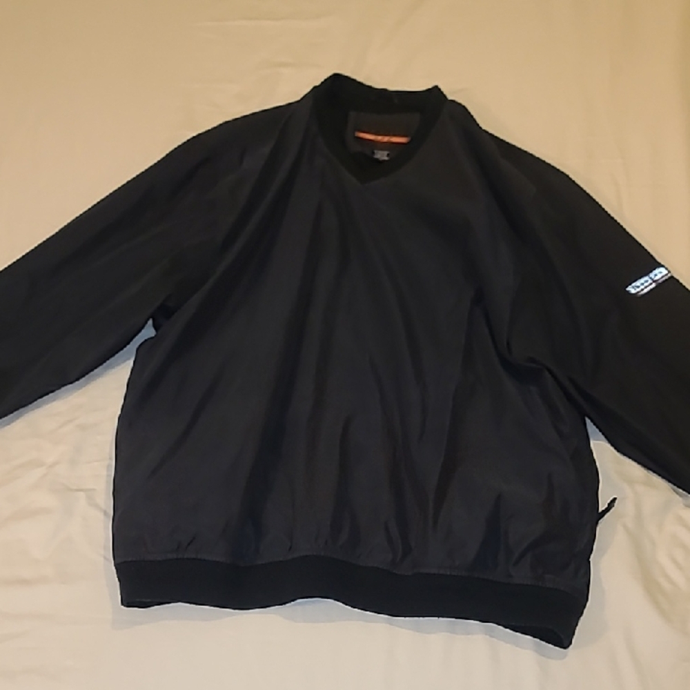 Black IZOD Long Sleeve Golf Pullover